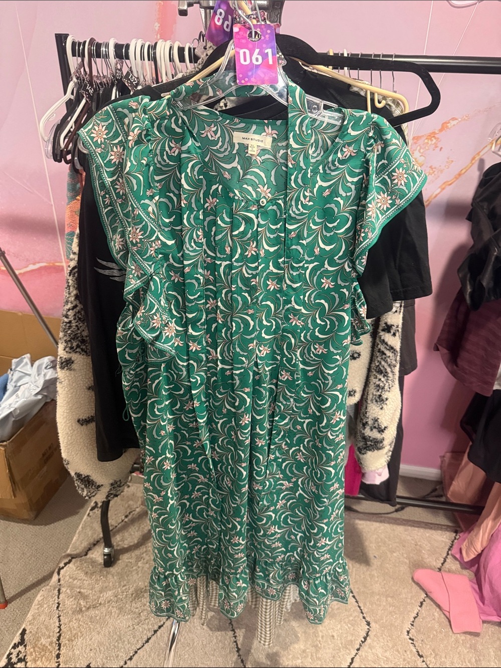 61. max studio mini dress XL